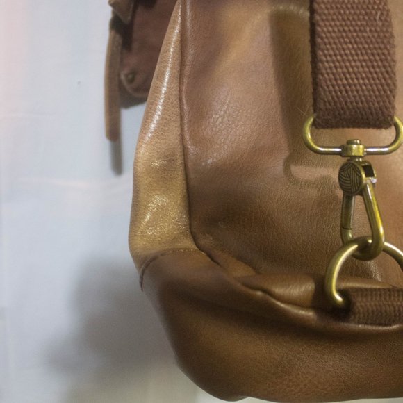 The Sak Leather Convertible Backpack Crossbody Shoulder Bag Preowned main image 4